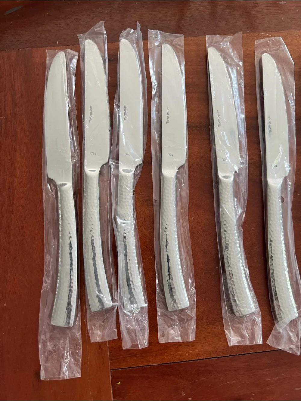 Tomodachi Stainless Steel Dinner Knives - Set of 8